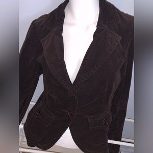 Dynamite brand Corduroy brown blazer jacket